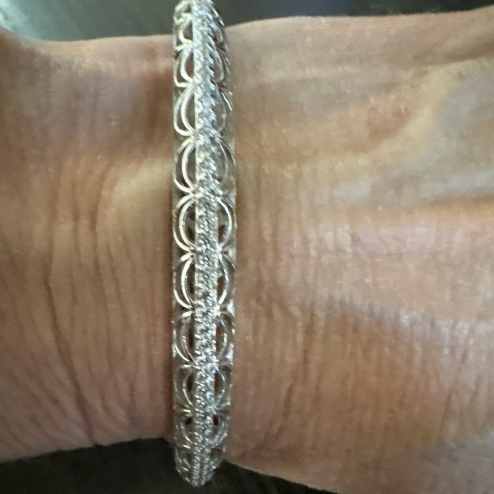 Tacori Elegant Silver Bracelet